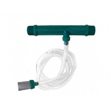 Prémium Venturi felszívó 3/4" , 30-98l/h szűrővel szab.nélkül(PP)