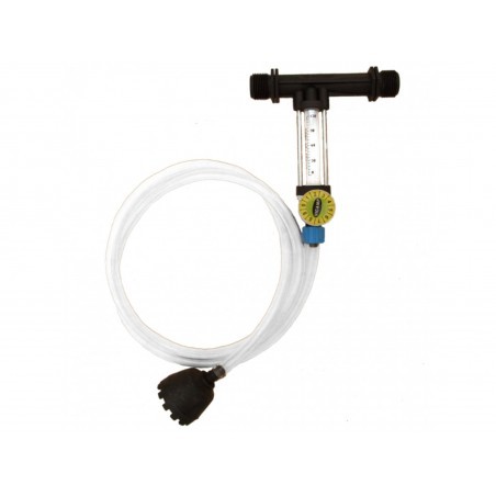 Venturi felszívó 6/4" , szabályzóval 60-660 l/h, ellenörző csővel szűrővel