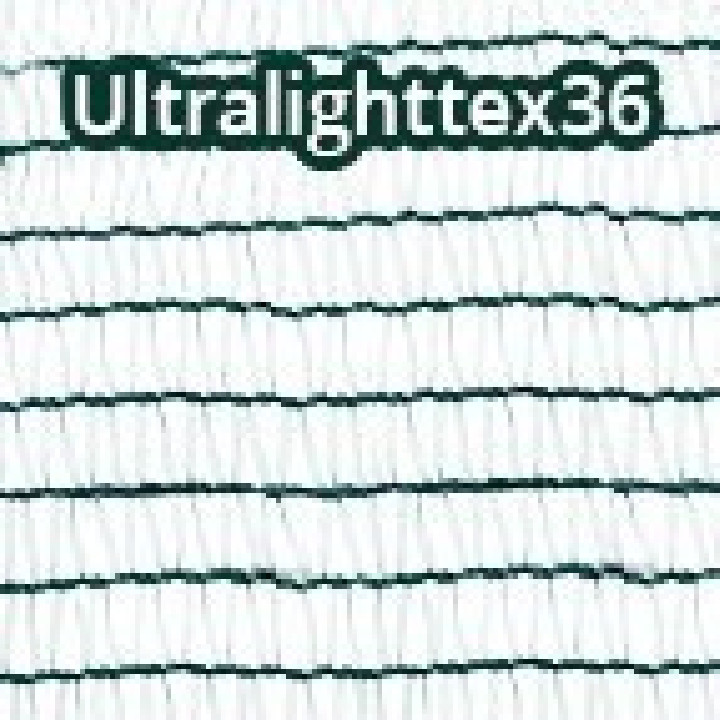 Árnyékoló háló, belátásgátló ULTRALIGHTTEX36 1,5 m x 50 m zöld