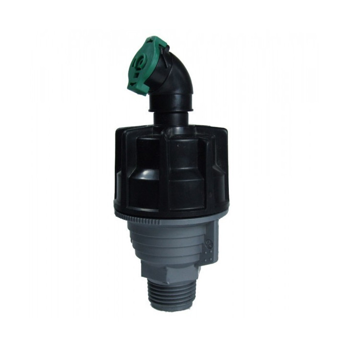 Super10 PC nyomáskompenzált szórófej 550 l/h 24° Zöld fúvókával