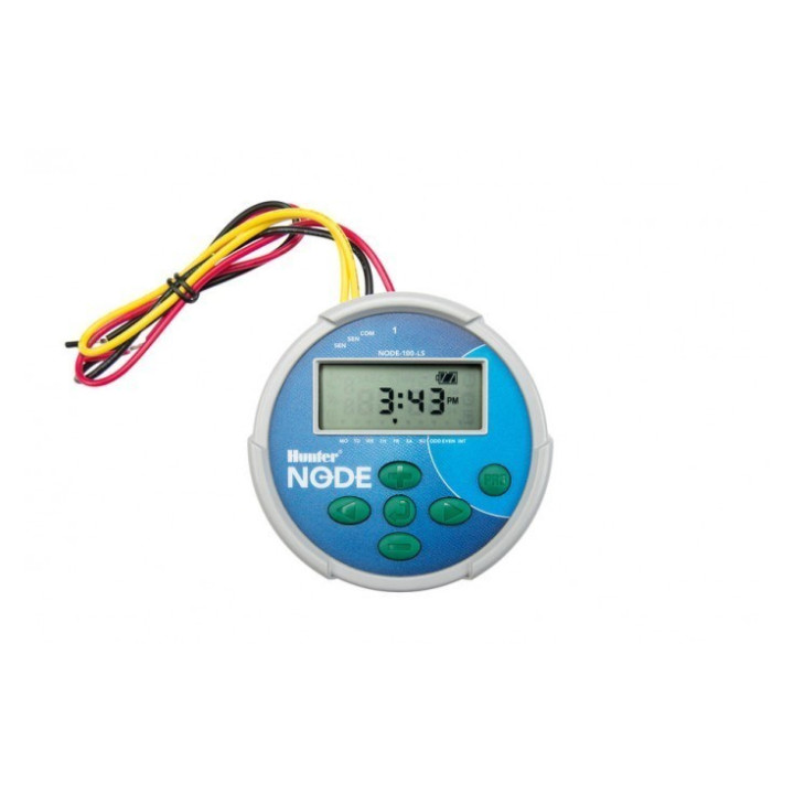 Hunter NODE-400 9V 4 zónás elemes vezérlő mágnesszelep nélkül