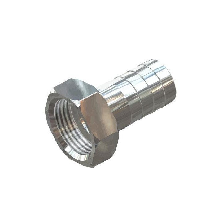 Acél tömlővég 1/2”BM 1/2” (13mm) tömlőhöz