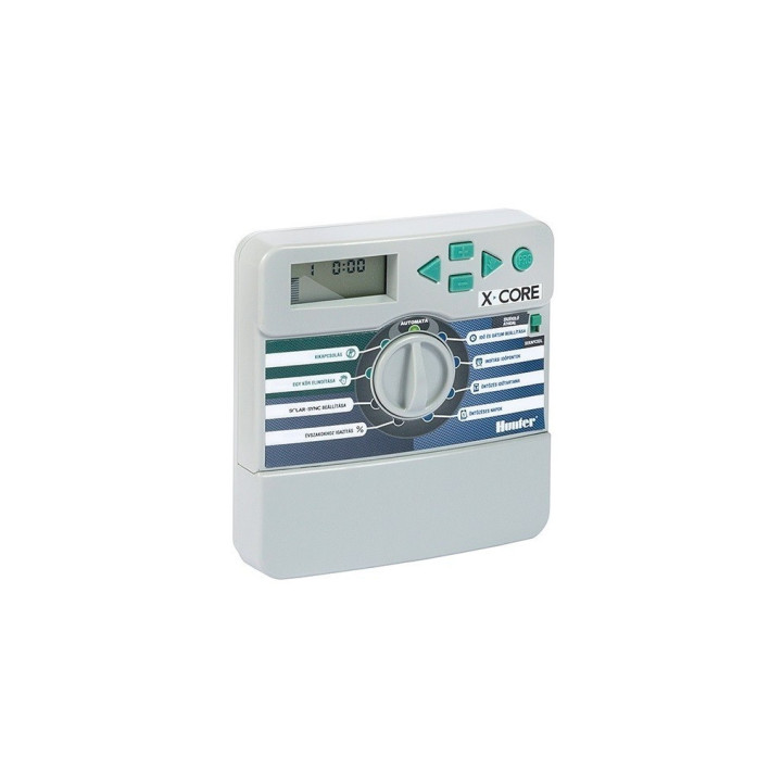 Hunter X-CORE 401 IE öntöző vezérlő, 4 zónás beltéri