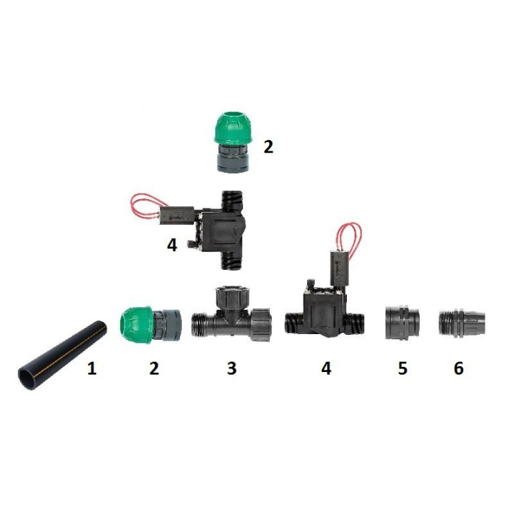 Hunter PGV - 100 , 1" KK mágnesszelep