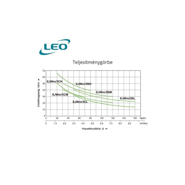 Leo XJWm 3BH-100/76 önfelszívós szivattyú