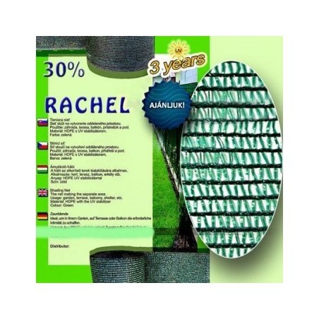 Belátásgátló, szélfogó és árnyékoló háló Rachel árnyékoló háló30 3x50m
