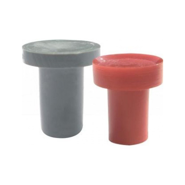 PP záró dugó 6mm (piros)
