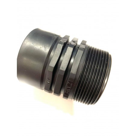 Bővítő karmantyú 6/4"B x 2"K műanyag