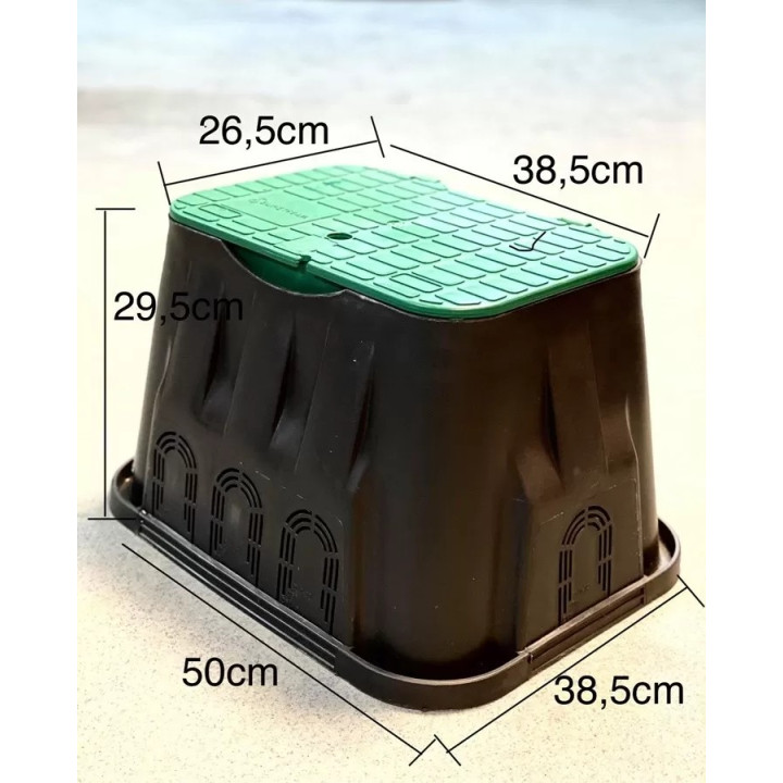 Szelepakna standard zárható tetővel