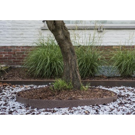 ECOLAT Tó és ágyásszegély barna 14 cm x 0,7 cm 25 fm