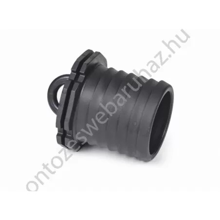 Layflat ( tűzoltó tömlő ) végzáró dugó 75 3" (fekete)