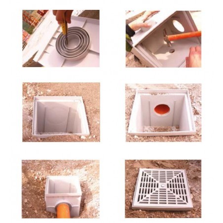 Szelepakna 30x30x30cm (tető nélkül)