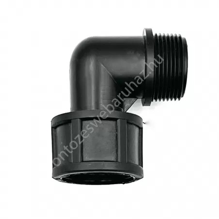 Könyök idom 3/4"Bx1"K PP