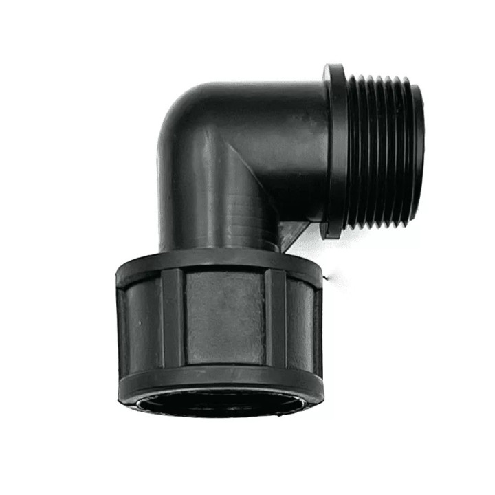 Könyök idom 3/4"Bx1"K PP