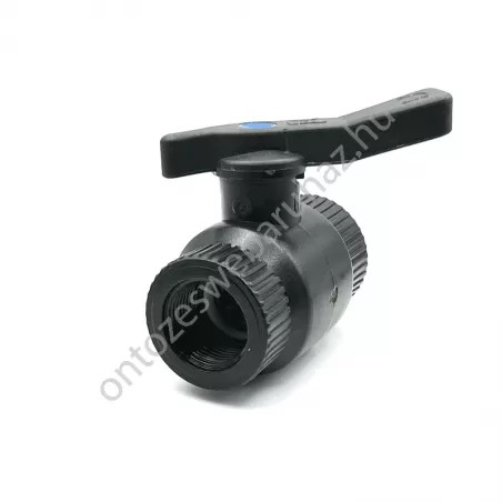 Fém betétes műanyag golyóscsap 3" x 3" BB