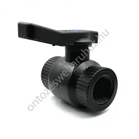 Fém betétes műanyag golyóscsap 4" x 4" BB