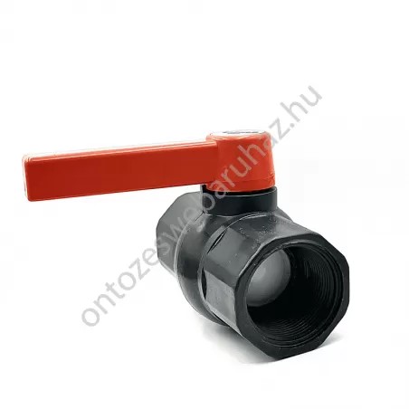 Műanyag betétes műanyag golyóscsap PKV 1,1/4" BB