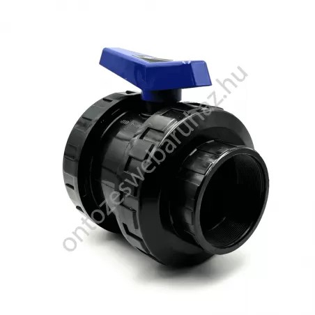 Műanyag betétes műanyag hollanderes golyóscsap K2F 4" BB