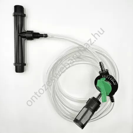 Bradas DSFI-0112L Venturi felszívó 1/2" csapos szabályzóval, szűrővel