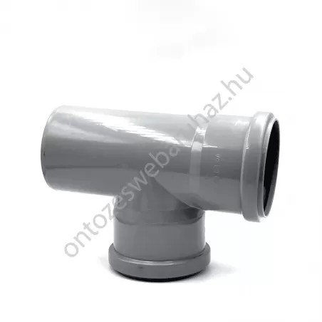 PVC DN 110 T-idom (tokozott)