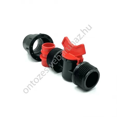 Csap tok-menetes 25-1" KM PP