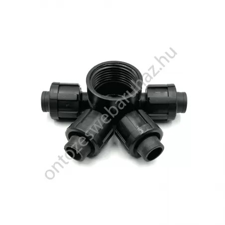 Csepegtető szalag elosztó 4-es 17 x 1" BM PP