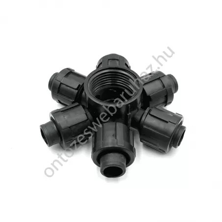 Csepegtető szalag elosztó 6-os 17 x 1" BM PP