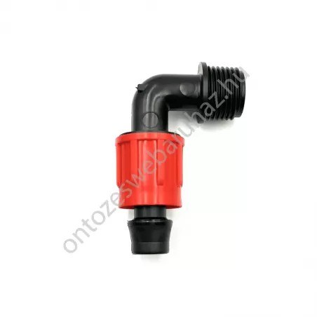 Csepegtető szalag indító könyök 17 x 1/2 " könyökkel PO