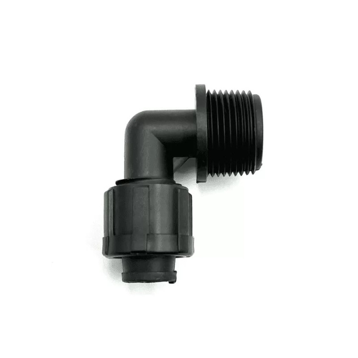 Csepegtető szalag indító könyök 17 x 3/4" könyökkel PP