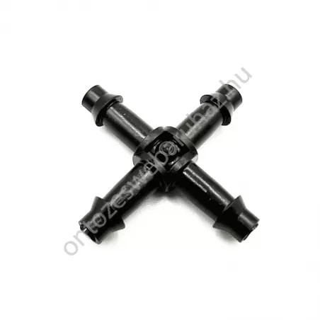 Kereszt idom mikrocsőhöz 4x4x4