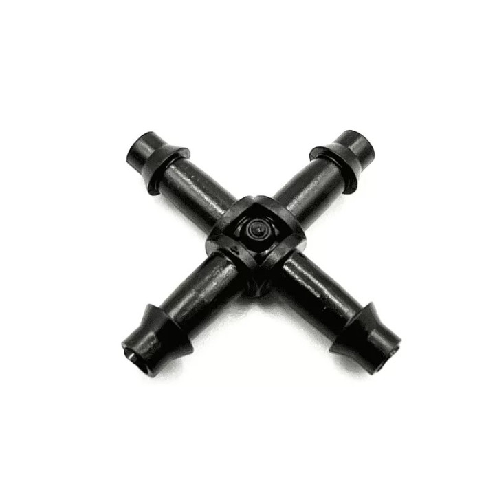 Kereszt idom mikrocsőhöz 4x4x4