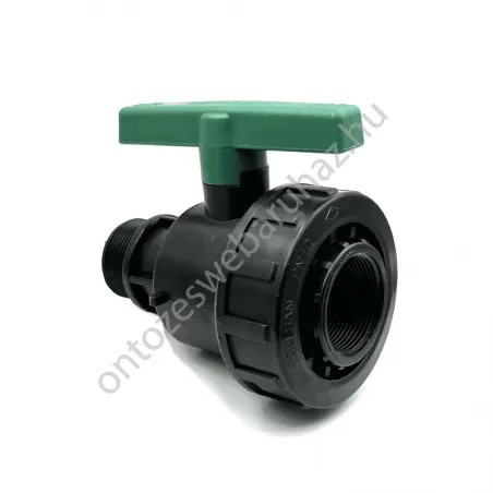 Prémium műanyag golyóscsap 3/4",KB