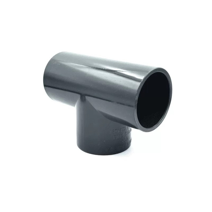 PVC ragasztható T idom DN63