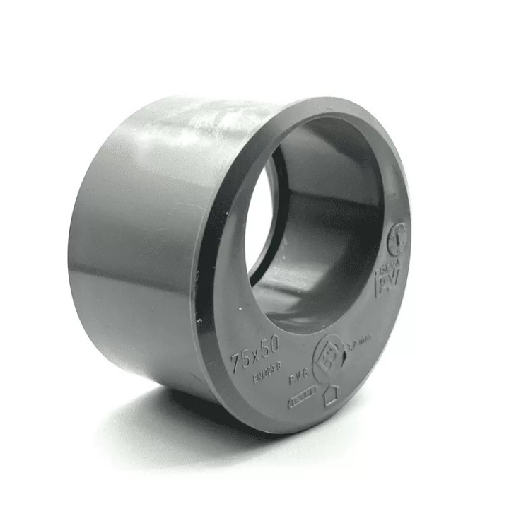PVC szűkítő idom ragasztható 75/50mm