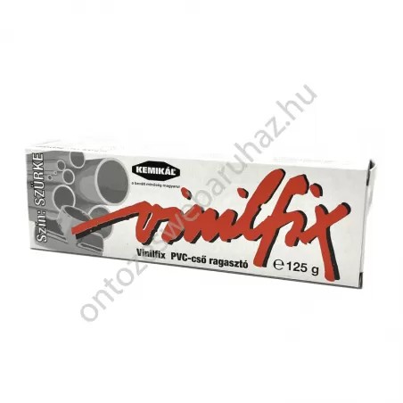 Vinilfix ragasztó 125 g, kemény PVC cső és csőidomokhoz