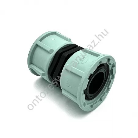 PP hollanderes szelepkötő idom 1" HH, egyenes