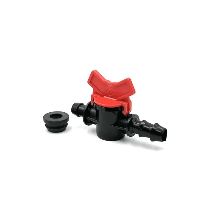 Csepegtető cső csapos indító bordás-gumis 16x18mm duplaperemes gumival