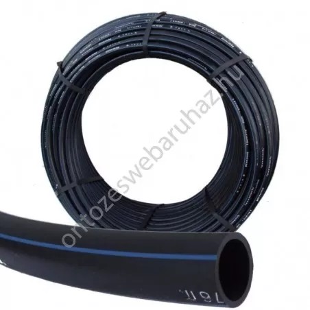 KPE cső 20 mm 16bar 50m hosszú tekercs - ivóvíz cső