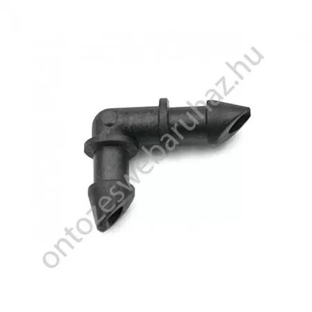 PP könyök idom mikrocsőhöz 6x6