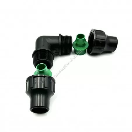 Prémium Variálható menetes könyök 16x16