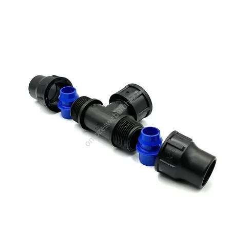 Prémium Variálható menetes T idom 20x1"BMx20