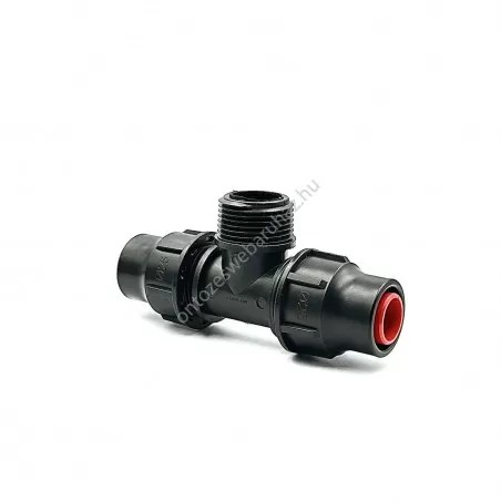 Variálható menetes T idom 25x1"KMx25 PP