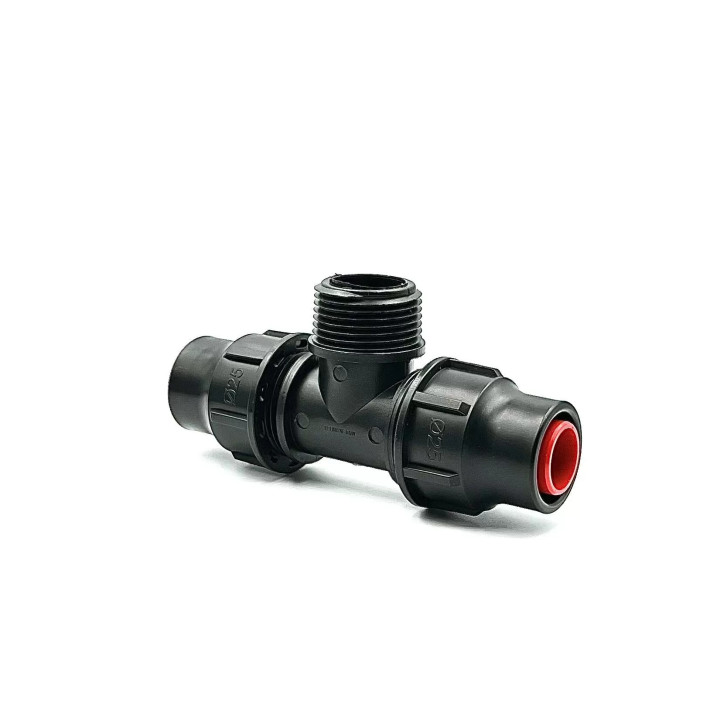 Variálható menetes T idom 25x1"KMx25 PP