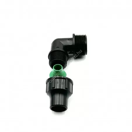 Prémium Variálható menetes könyök idom 16x1"KM