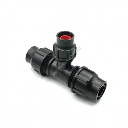 Variálható menetes T idom 32x25x32 PP