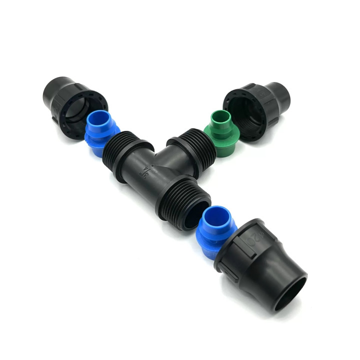 Prémium Variálható menetes T idom 20x16x20