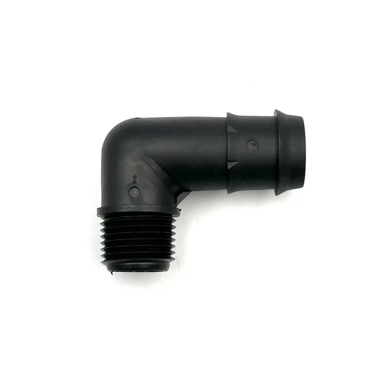 Könyök bordás menetes 25 x 1/2 km