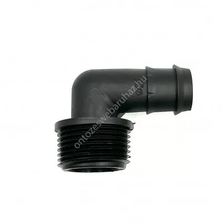 Könyök bordás menetes 25 x 1 km