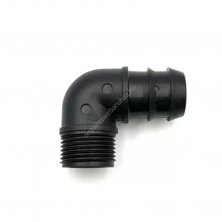 Könyök bordás menetes 32 x 1 km