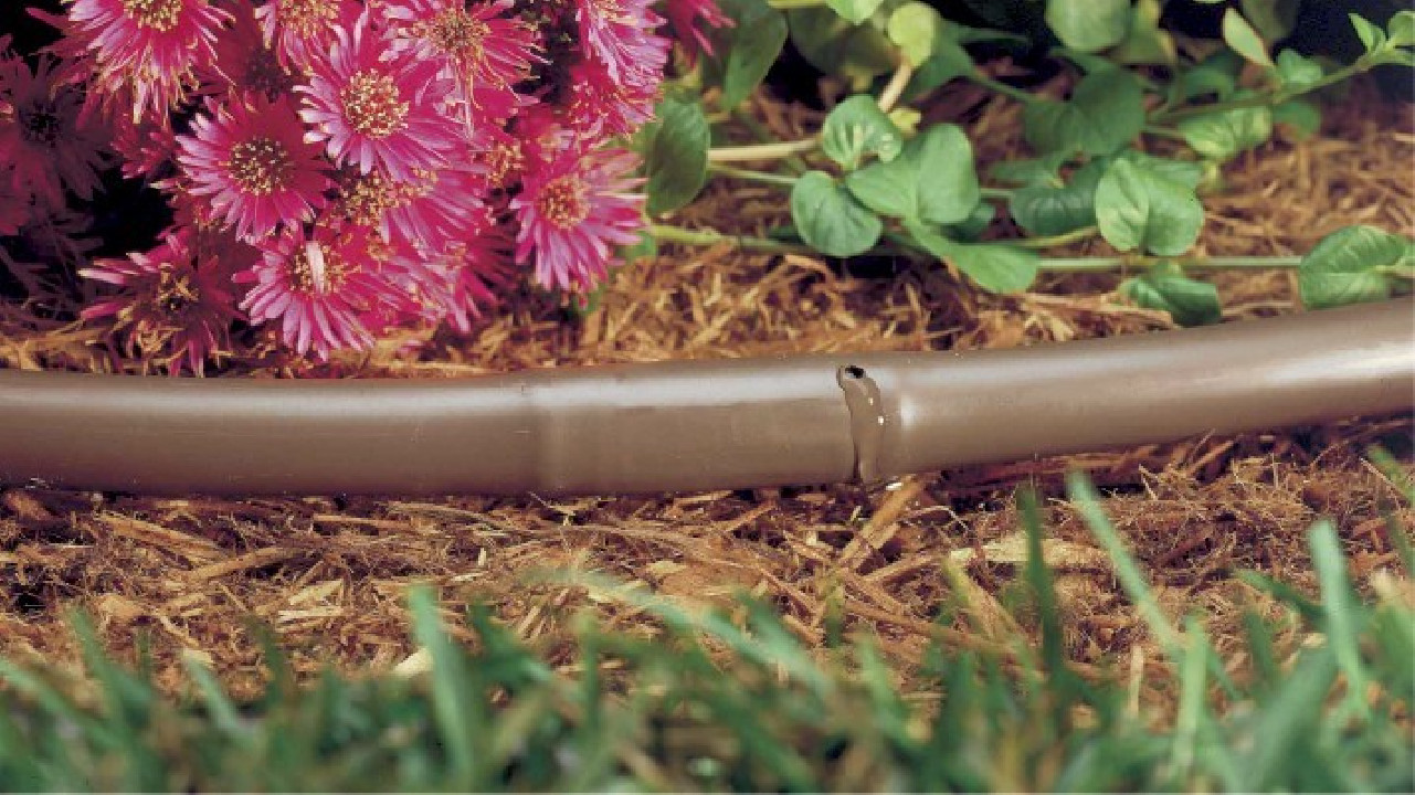 Garden barna csepegtető cső DN20 mm 33 cm 2 L / h ( 100 m / tek )